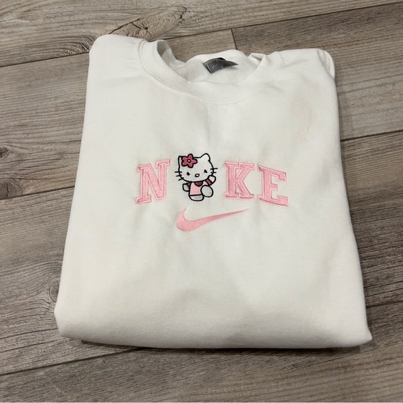 Gildan Shirts Nike Hello Kitty Crewneck Poshmark